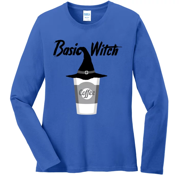 Basic Witch Great Gift Ladies Long Sleeve Shirt