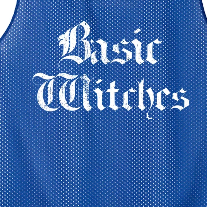 Basic Witches Gift Mesh Reversible Basketball Jersey Tank