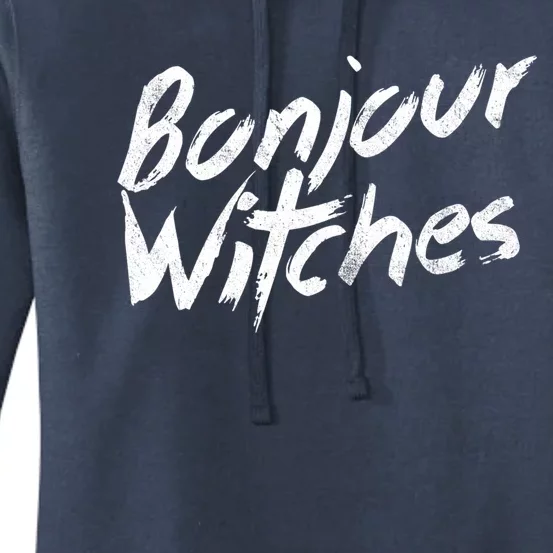 Bonjour Witches Gift Women's Pullover Hoodie