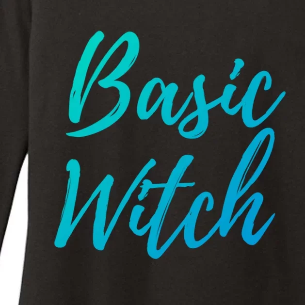 Basic Witch Gift Womens CVC Long Sleeve Shirt