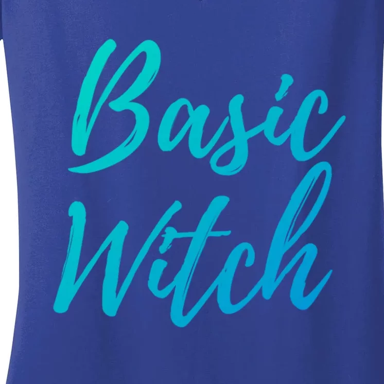 Basic Witch Gift Women's V-Neck T-Shirt