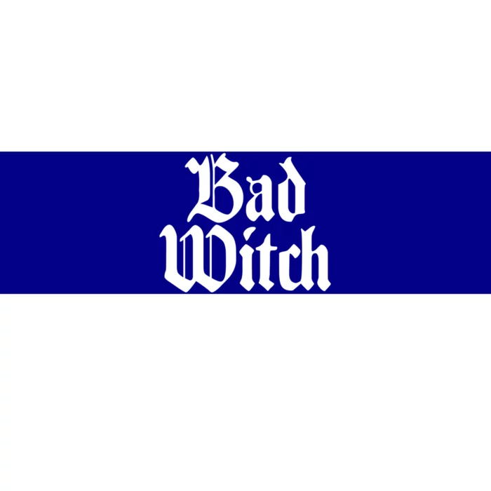 Bad Witch Good Witch Gothic Cool Gift Bumper Sticker