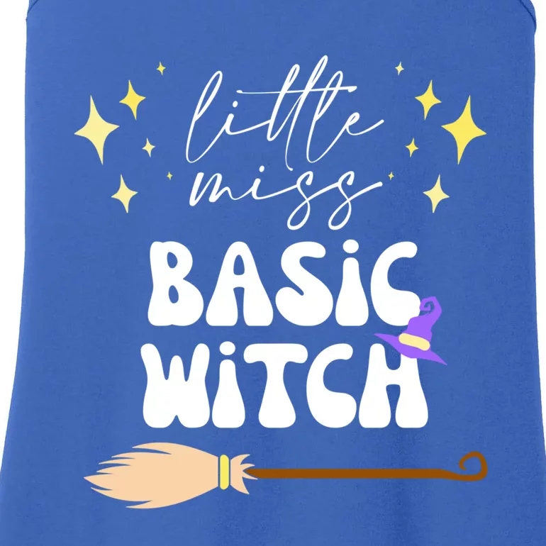 Basic Witch Halloween Design For Spooky Parties Cute Gift Ladies Essential Tank