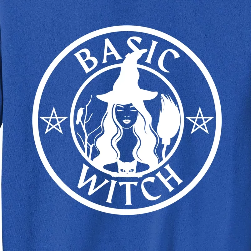 Basic Witch Halloween Witch Costume Fall Gift Tall Sweatshirt