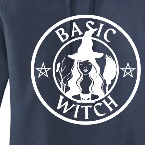 Basic Witch Halloween Witch Costume Fall Gift Women's Pullover Hoodie