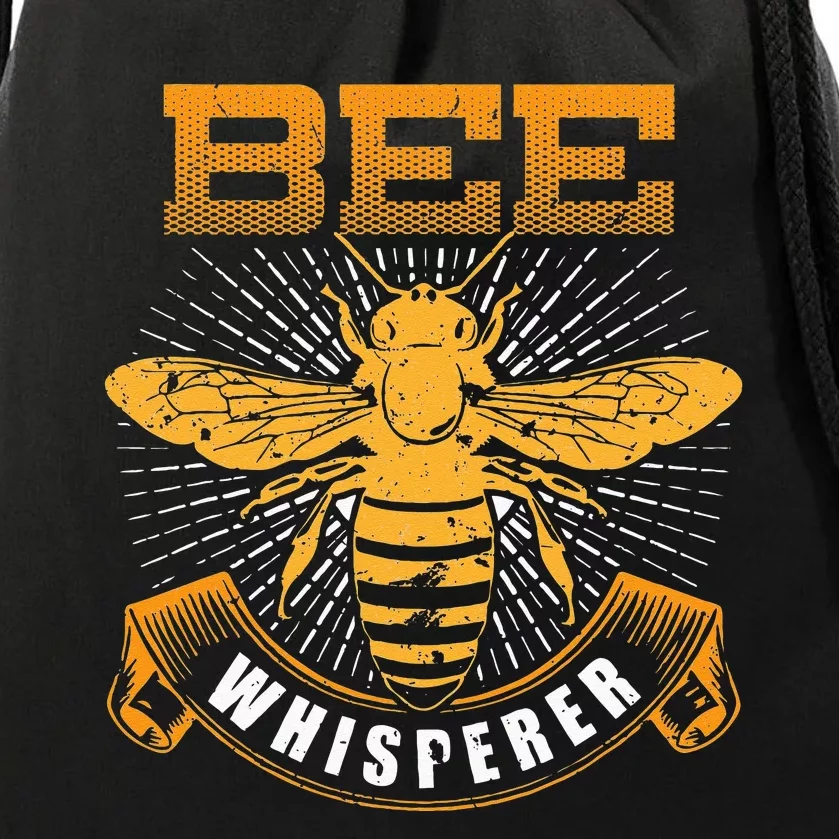 Bee Whisperer Honey Farmer Beekeeper Beekeeping Drawstring Bag