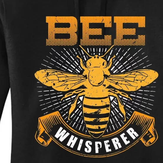 Bee Whisperer Honey Farmer Beekeeper Beekeeping Women's Pullover Hoodie