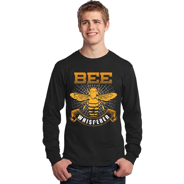 Bee Whisperer Honey Farmer Beekeeper Beekeeping Tall Long Sleeve T-Shirt