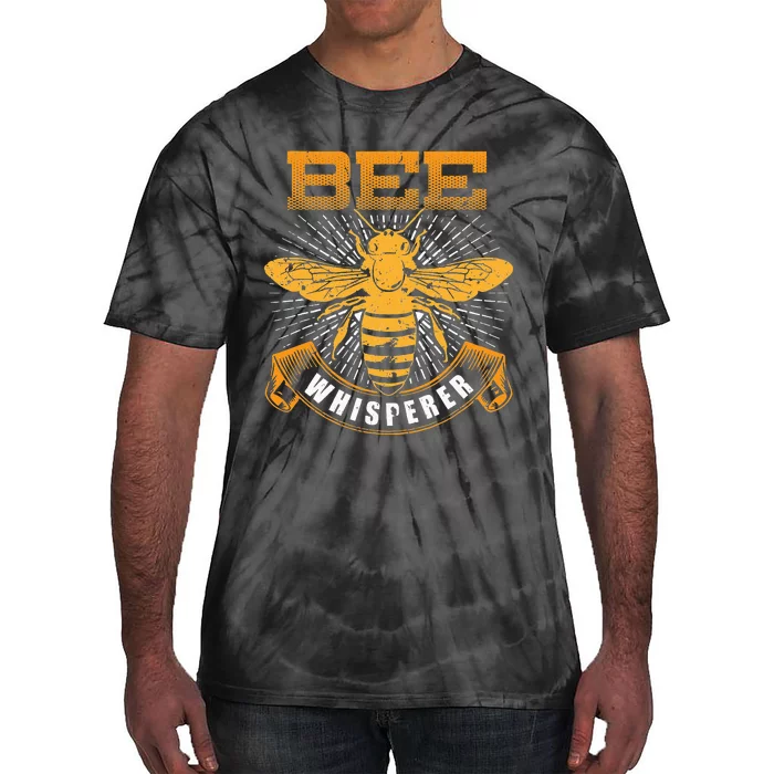 Bee Whisperer Honey Farmer Beekeeper Beekeeping Tie-Dye T-Shirt