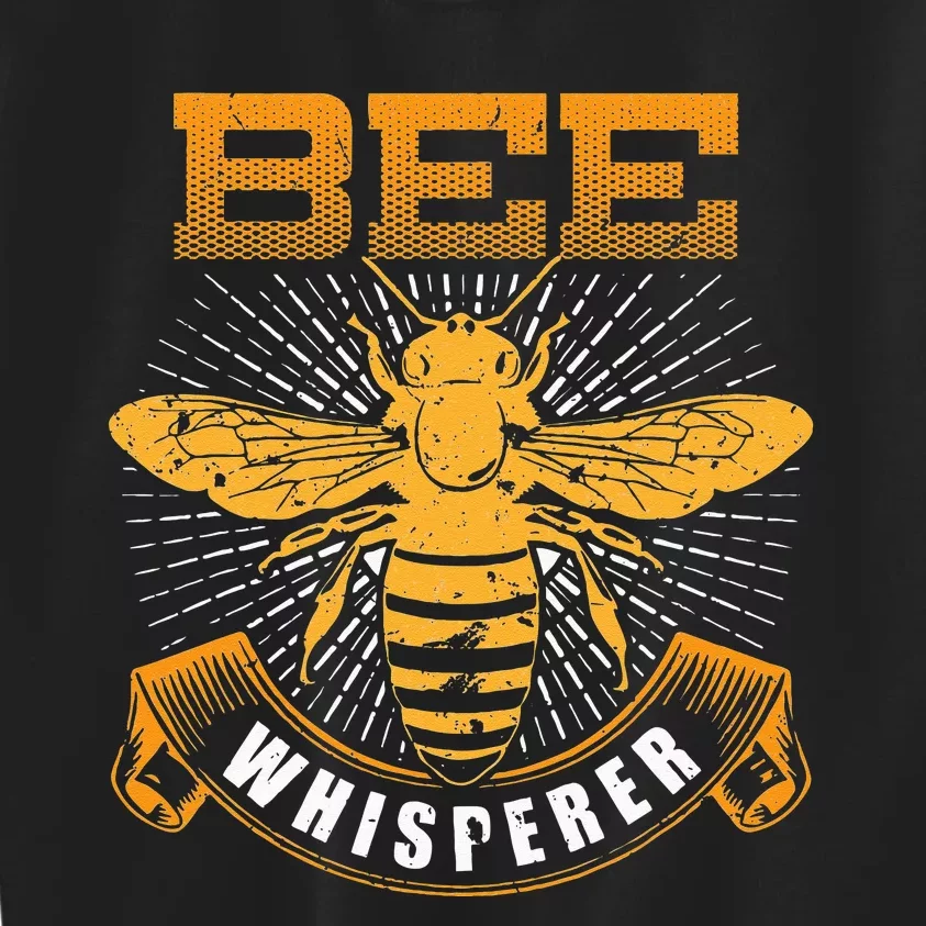 Bee Whisperer Honey Farmer Beekeeper Beekeeping Kids Sweatshirt