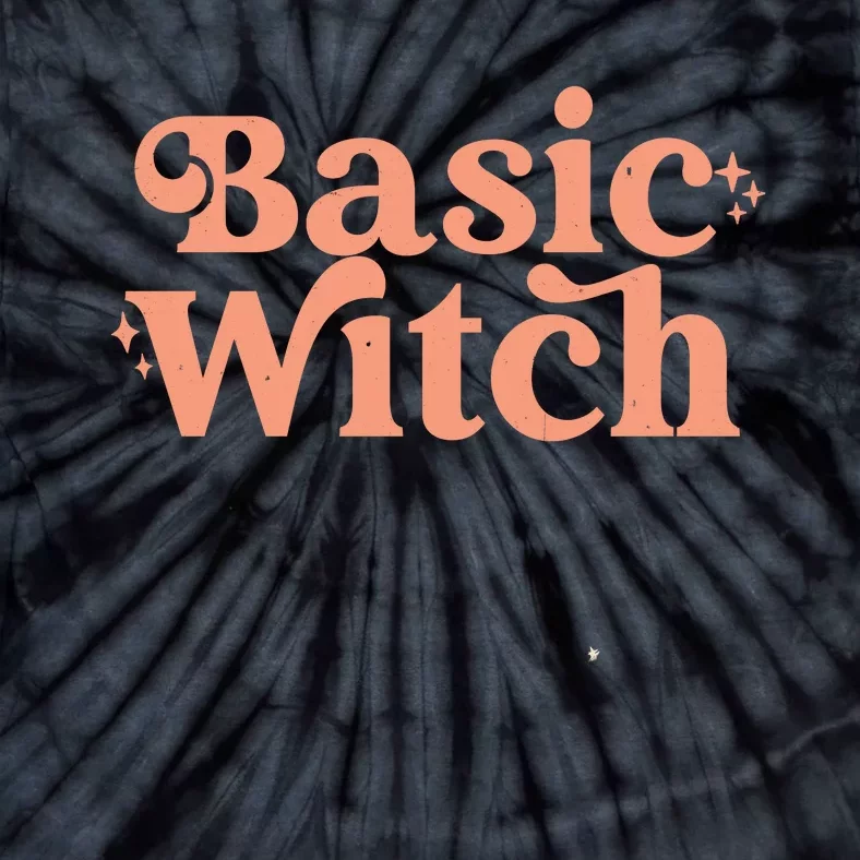 Basic Witch Halloween Tie-Dye T-Shirt