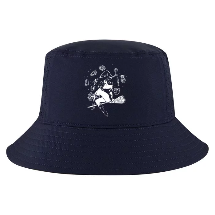 Basic Witch Horror Cool Comfort Performance Bucket Hat