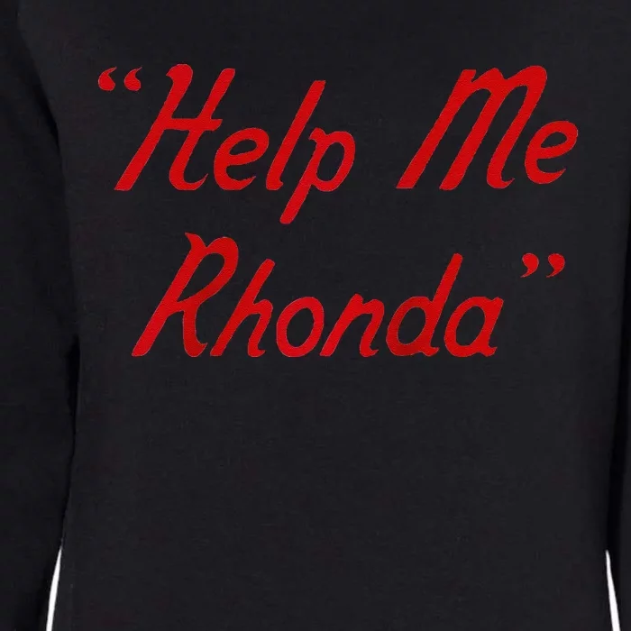 Brian Wilson – Help Me Rhonda Raglan Baseball Womens California Wash Sweatshirt