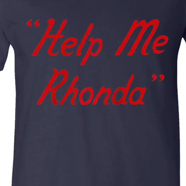 Brian Wilson – Help Me Rhonda Raglan Baseball V-Neck T-Shirt