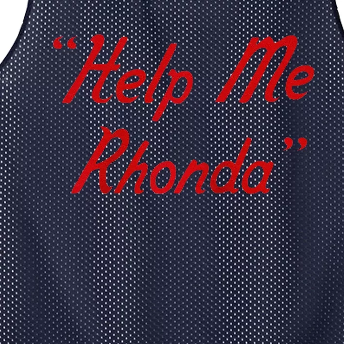 Brian Wilson – Help Me Rhonda Raglan Baseball Mesh Reversible Basketball Jersey Tank