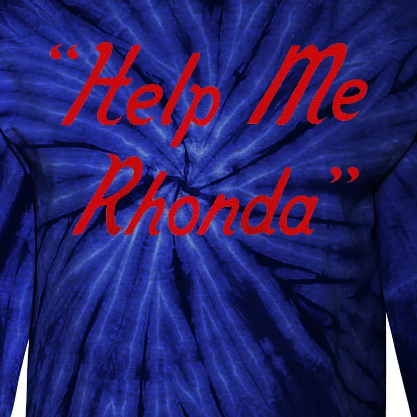 Brian Wilson – Help Me Rhonda Raglan Baseball Tie-Dye Long Sleeve Shirt