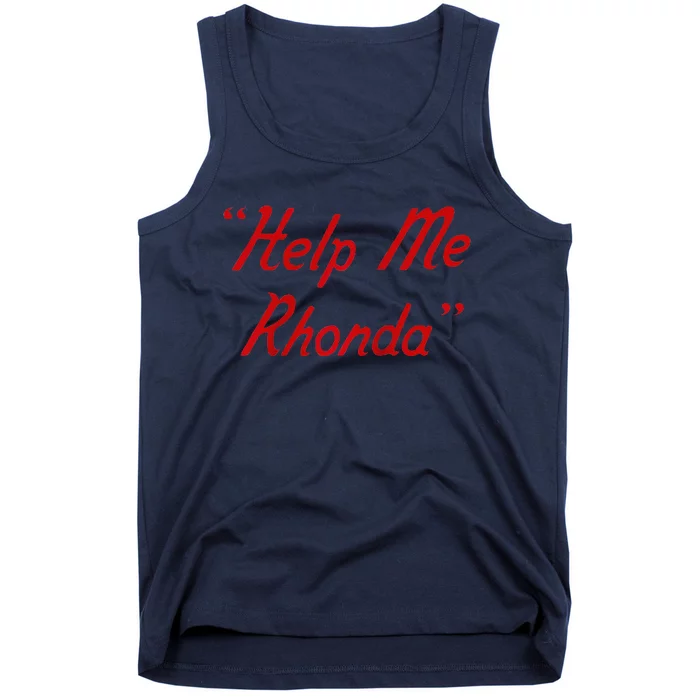 Brian Wilson – Help Me Rhonda Raglan Baseball Tank Top