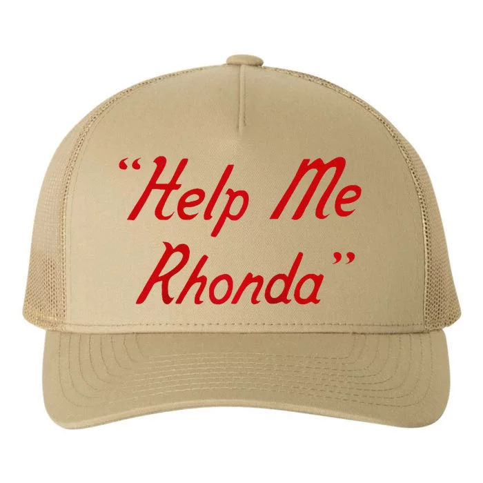 Brian Wilson – Help Me Rhonda Raglan Baseball Yupoong Adult 5-Panel Trucker Hat