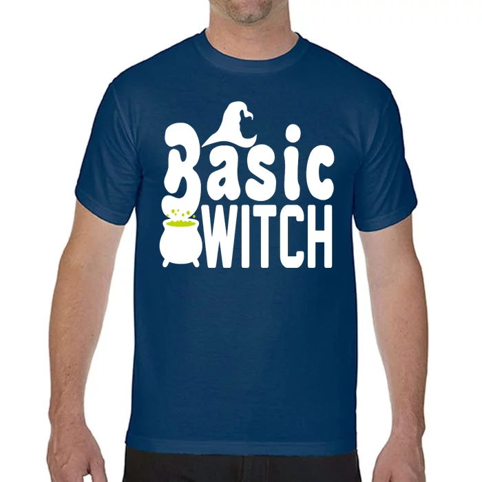 Basic Witch Halloween Funny Comfort Colors T-Shirt