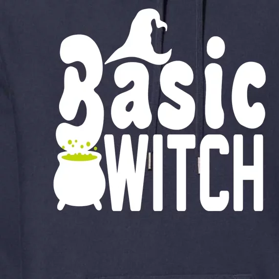 Basic Witch Halloween Funny Premium Hoodie