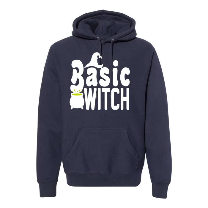 Basic Witch Halloween Funny Premium Hoodie