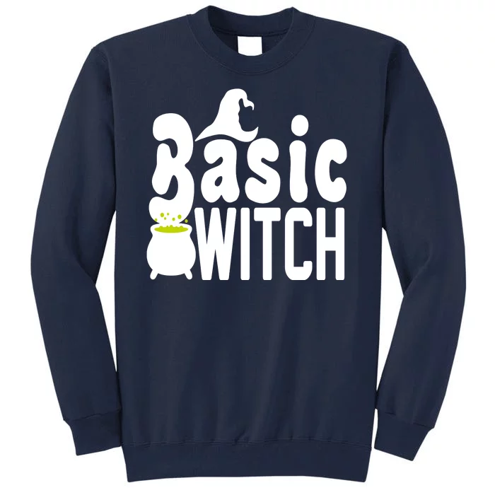 Basic Witch Halloween Funny Tall Sweatshirt