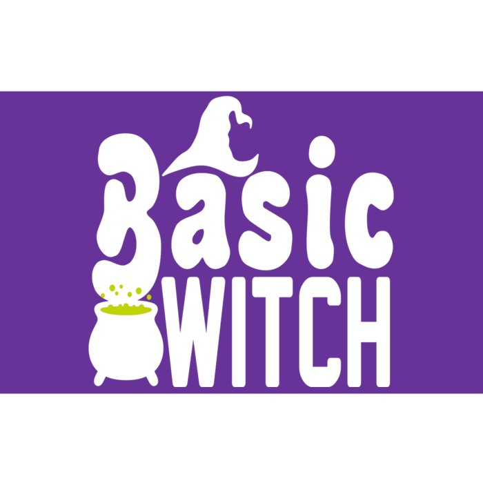 Basic Witch Halloween Funny Bumper Sticker