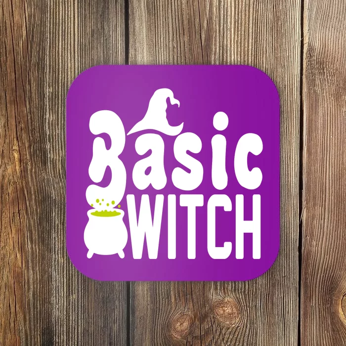 Basic Witch Halloween Funny Coaster