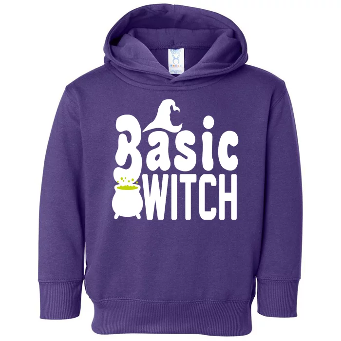 Basic Witch Halloween Funny Toddler Hoodie