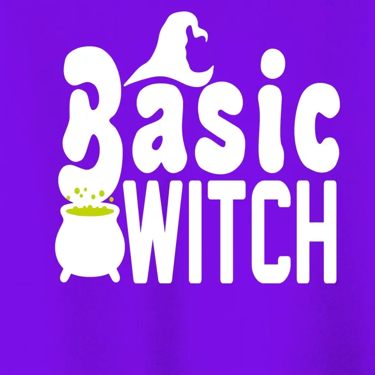 Basic Witch Halloween Funny Toddler T-Shirt