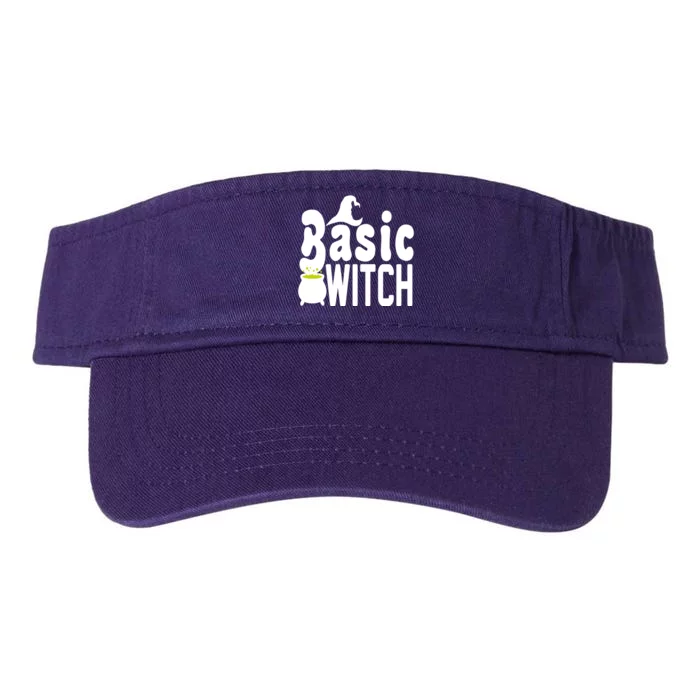 Basic Witch Halloween Funny Valucap Bio-Washed Visor