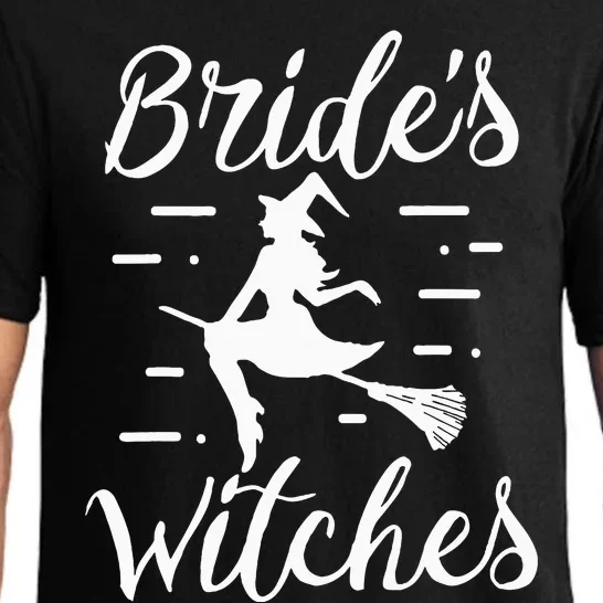 Brides Witches Halloween Bachelorette Party Witch Wedding Pajama Set