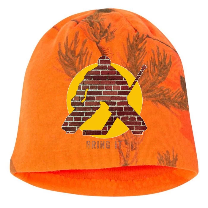 Brick Wall Hockey Goalie Kati - Camo Knit Beanie