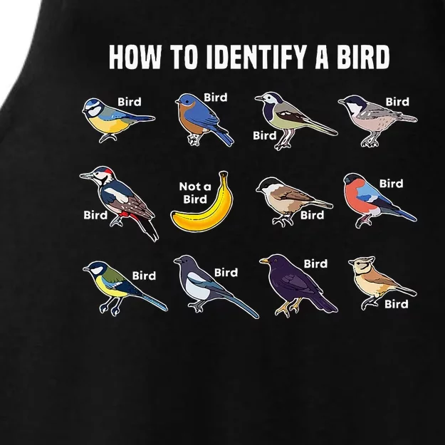 Bird Watcher How To Identify A Bird Unique Birder Ladies Tri-Blend Wicking Tank