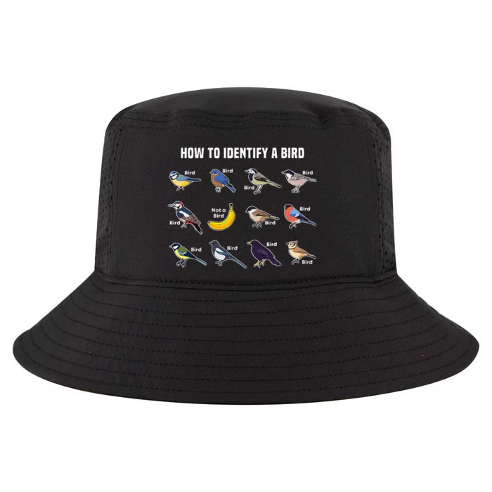 Bird Watcher How To Identify A Bird Unique Birder Cool Comfort Performance Bucket Hat