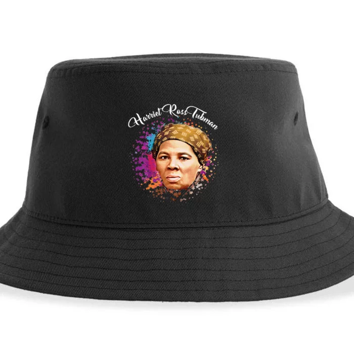 Black Women History Month Harriet Ross Tubman Sustainable Bucket Hat