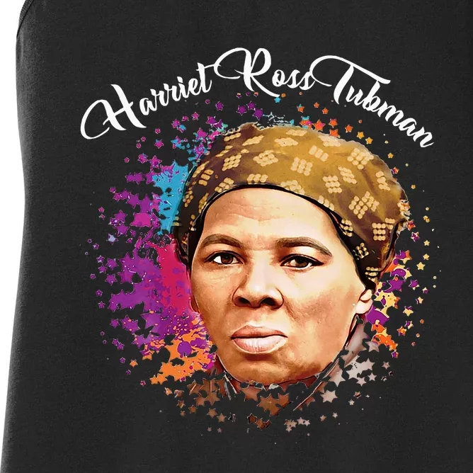 Black Women History Month Harriet Ross Tubman Women's Racerback Tank