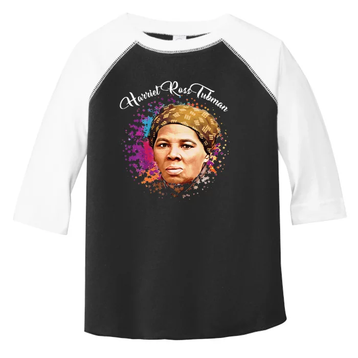 Black Women History Month Harriet Ross Tubman Toddler Fine Jersey T-Shirt