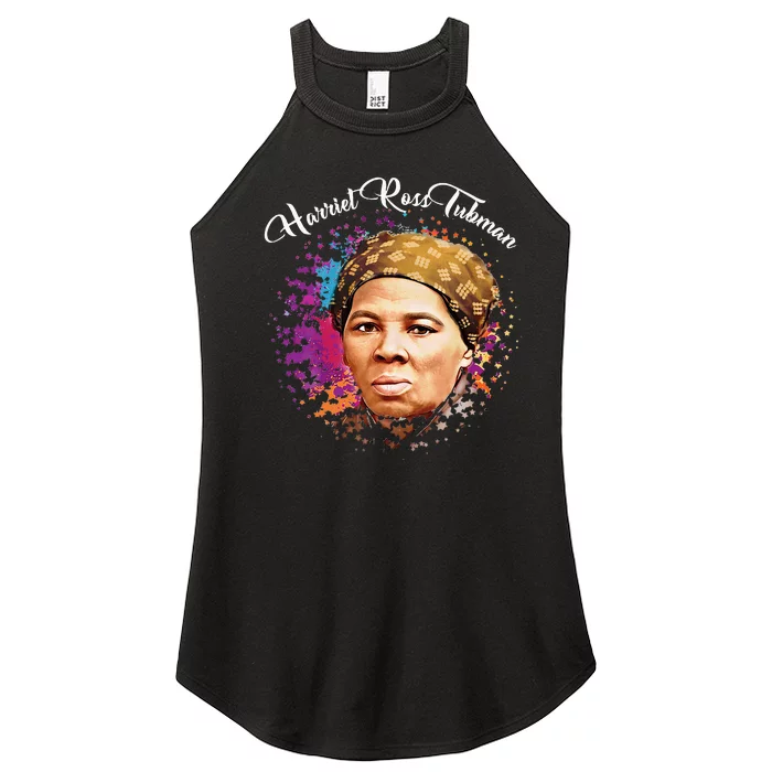 Black Women History Month Harriet Ross Tubman Women’s Perfect Tri Rocker Tank