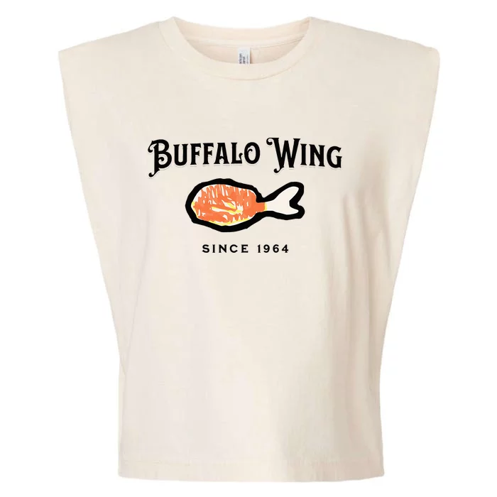 Buffalo Wing Hot And Spicy Garment-Dyed Women's Muscle Tee