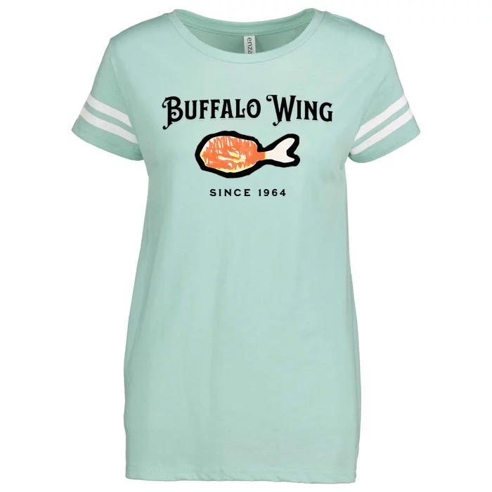 Buffalo Wing Hot And Spicy Enza Ladies Jersey Football T-Shirt