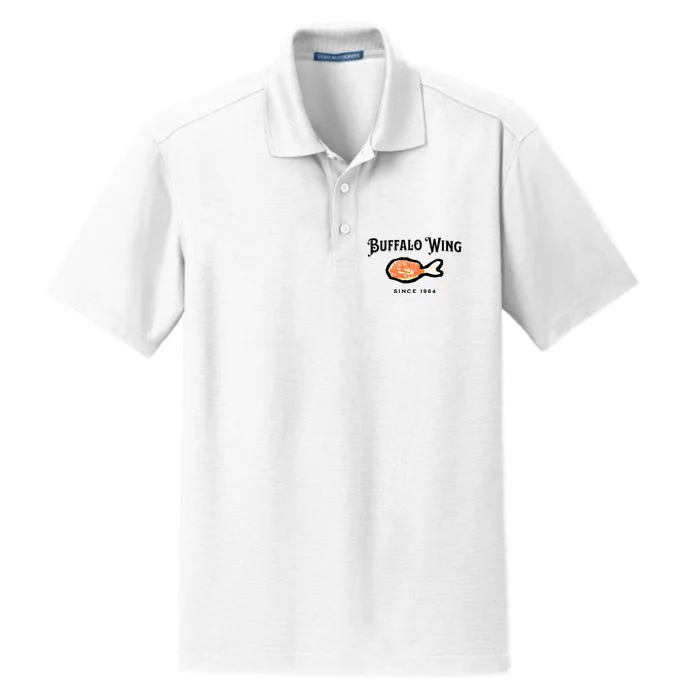 Buffalo Wing Hot And Spicy Dry Zone Grid Performance Polo