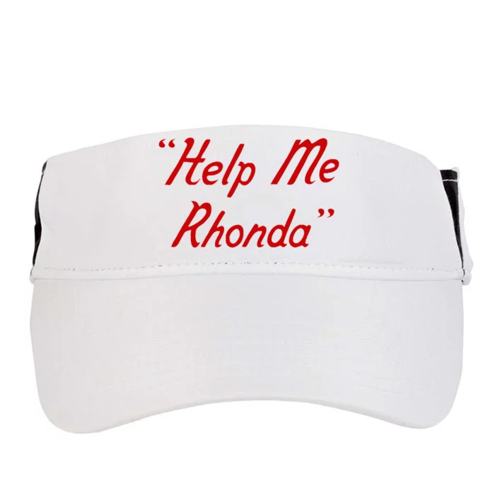 Brian Wilson Help Me Rhonda Adult Drive Performance Visor