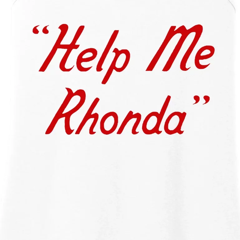 Brian Wilson Help Me Rhonda Ladies Essential Tank