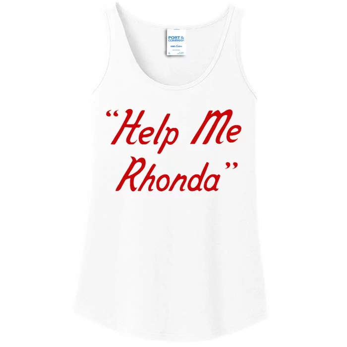 Brian Wilson Help Me Rhonda Ladies Essential Tank