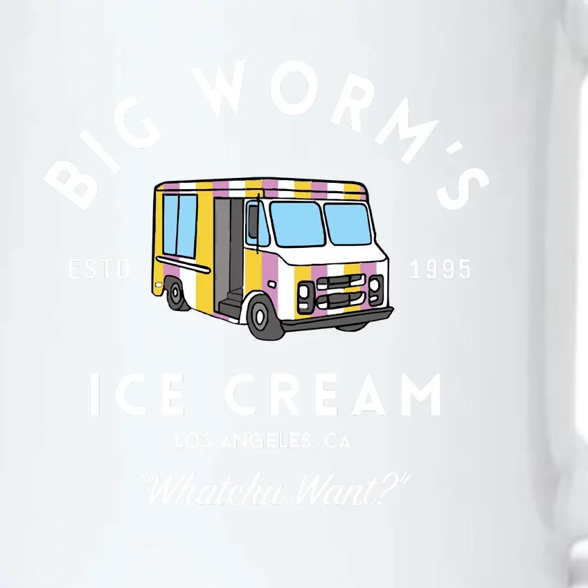 Big Worm&39;S Ice Cream &Quot;Whatchu Want&Quot; Los Angeles Ca Black Color Changing Mug