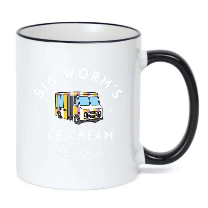 Big Worm&39;S Ice Cream &Quot;Whatchu Want&Quot; Los Angeles Ca Black Color Changing Mug