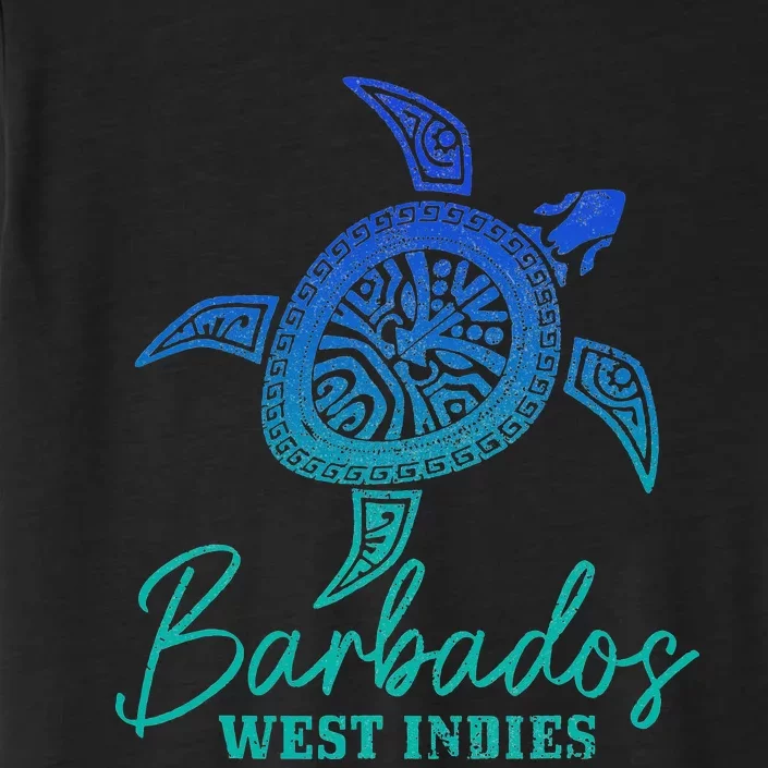 Barbados West Indies Bajan Sea Turtle Scuba Diving ChromaSoft Performance T-Shirt