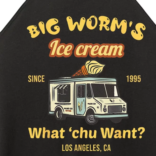 Big Worms Ice Cream What Chu Want Women’s Perfect Tri Rocker Tank