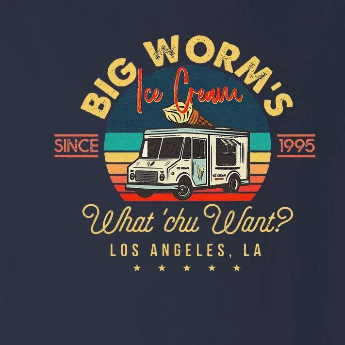 Big Worms Ice Cream What Chu Want Toddler Long Sleeve Shirt